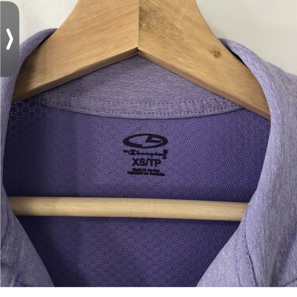 C9 CHAMPION Active Jacket Neck Pullover Fleece Purple Size XS Women  1/4  Zip - Picture 5 of 8